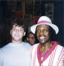 David with Junior Wells